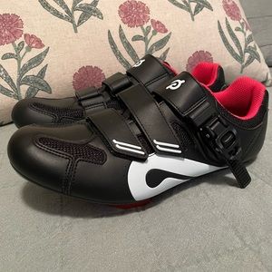 Like New Peloton Bike Cycling Spinning Shoes with Cleats/Clips Size 42 10 10.5